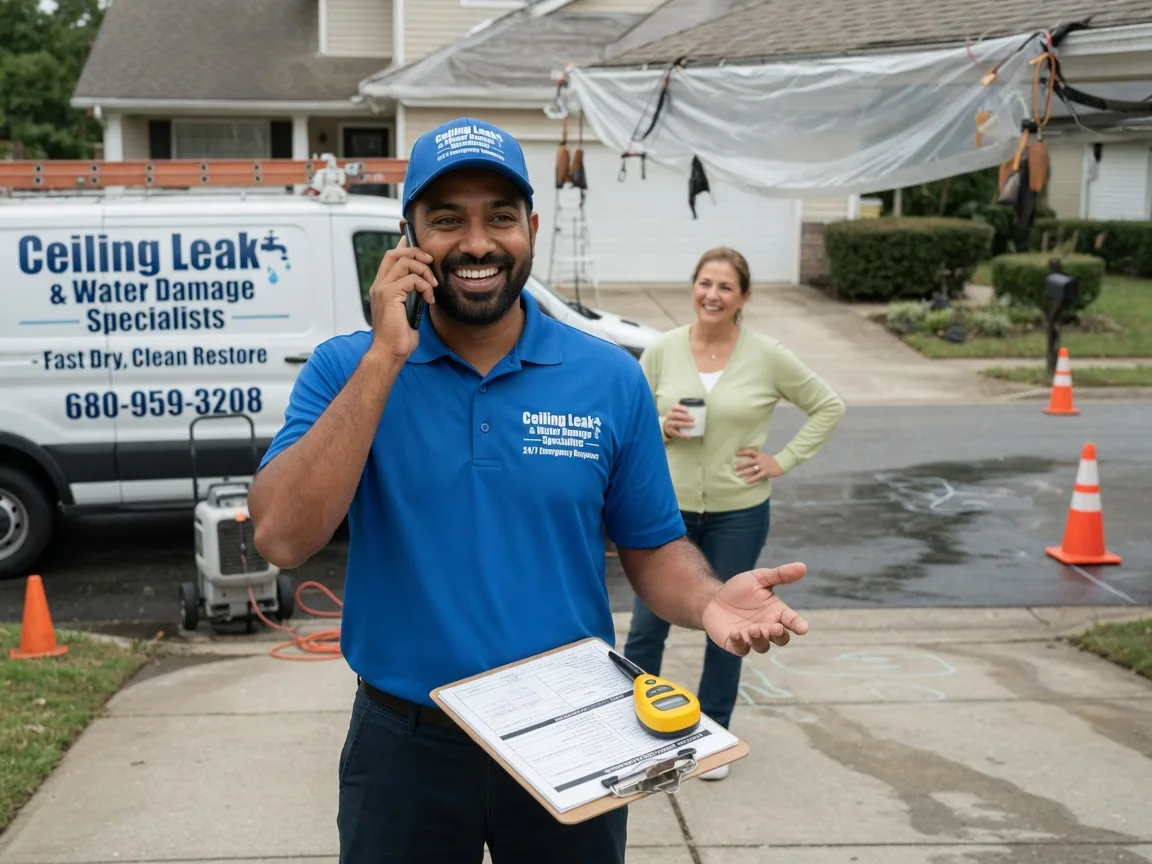 Ceiling Leak Cleanup Jelm, WY FAQs